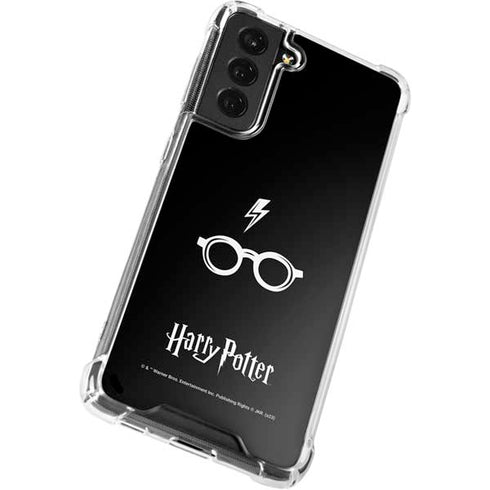 Wizarding World Harry Potter Scar and Glasses Galaxy S22 Plus Clear Case