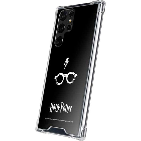 Wizarding World Harry Potter Scar and Glasses Galaxy S22 Ultra Clear Case