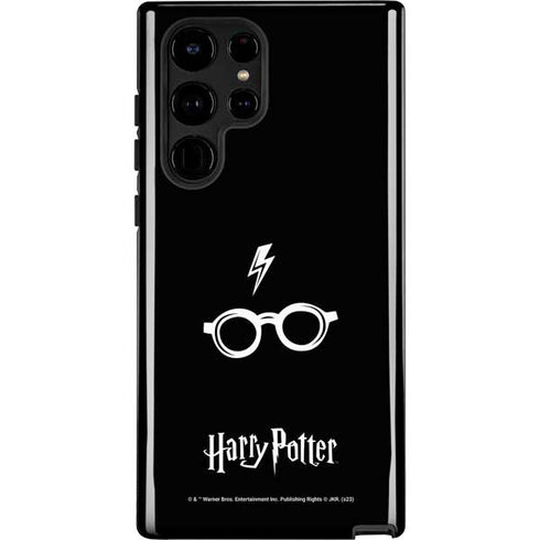 Wizarding World Harry Potter Scar and Glasses Galaxy S22 Ultra Pro Case