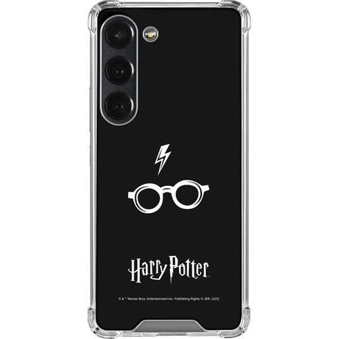 Wizarding World Harry Potter Scar and Glasses Galaxy S23 Clear Case
