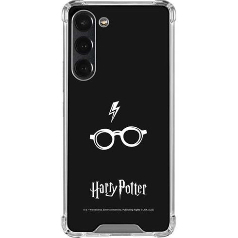 Wizarding World Harry Potter Scar and Glasses Galaxy S23 Plus Clear Case