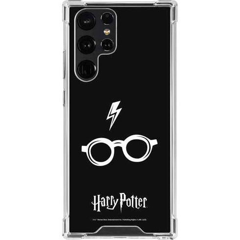 Wizarding World Harry Potter Scar and Glasses Galaxy S23 Ultra Clear Case