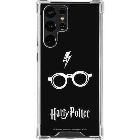 Wizarding World Harry Potter Scar and Glasses Galaxy S24 Ultra Clear Case