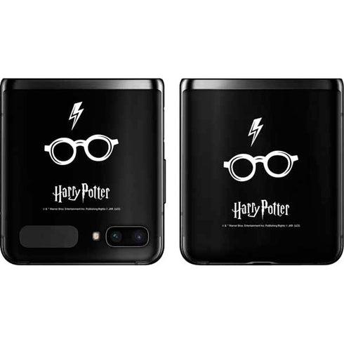 Wizarding World Harry Potter Scar and Glasses Galaxy Z Flip Skin
