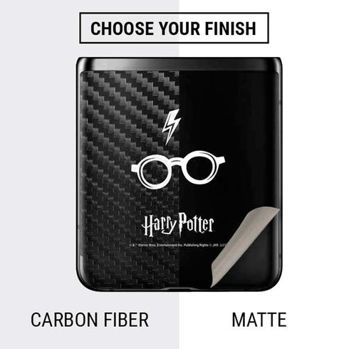 Wizarding World Harry Potter Scar and Glasses Galaxy Z Flip Skin
