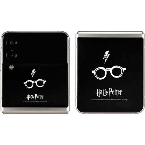 Wizarding World Harry Potter Scar and Glasses Galaxy Z Flip3 5G Skin