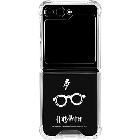 Wizarding World Harry Potter Scar and Glasses Galaxy Z Flip5 5G Clear Case