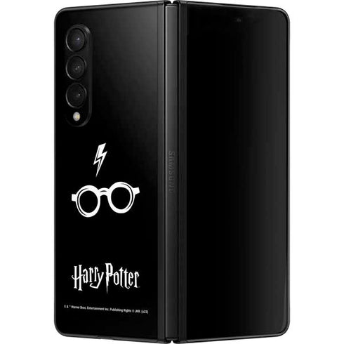 Wizarding World Harry Potter Scar and Glasses Galaxy Z Fold3 5G Skin