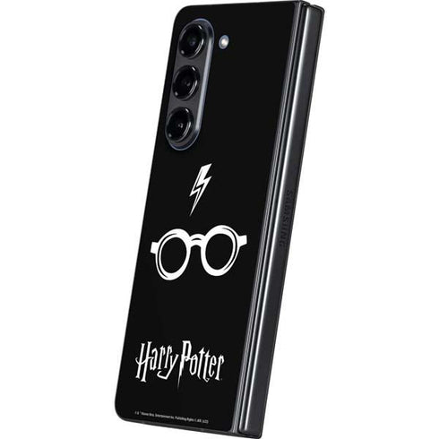 Wizarding World Harry Potter Scar and Glasses Galaxy Z Fold5 5G Skin