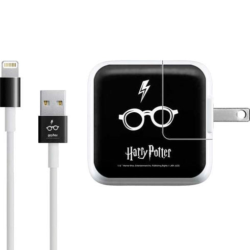 Wizarding World Harry Potter Scar and Glasses iPad Charger (10W USB) Skin