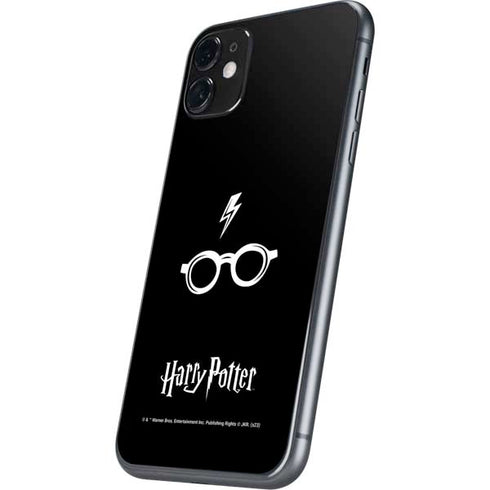 Wizarding World Harry Potter Scar and Glasses iPhone 11 Skin