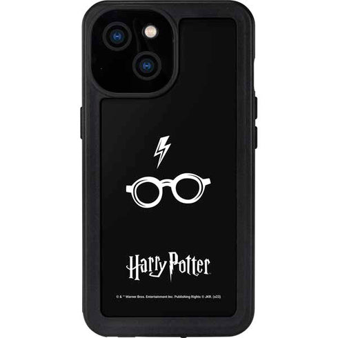 Wizarding World Harry Potter Scar and Glasses iPhone 13 Mini Waterproof Case