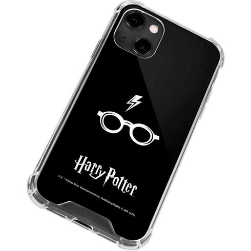 Wizarding World Harry Potter Scar and Glasses iPhone 14 Clear Case