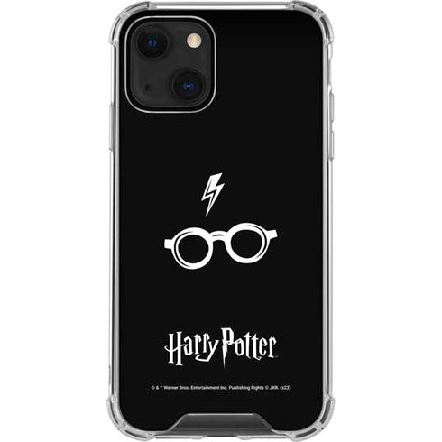 Wizarding World Harry Potter Scar and Glasses iPhone 14 Plus Clear Case