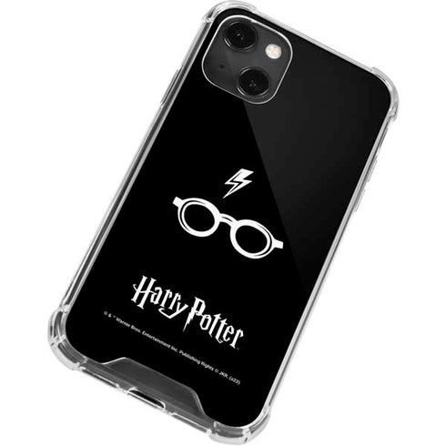 Wizarding World Harry Potter Scar and Glasses iPhone 14 Plus Clear Case
