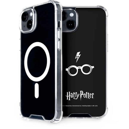 Wizarding World Harry Potter Scar and Glasses iPhone 15 Plus MagSafe Case