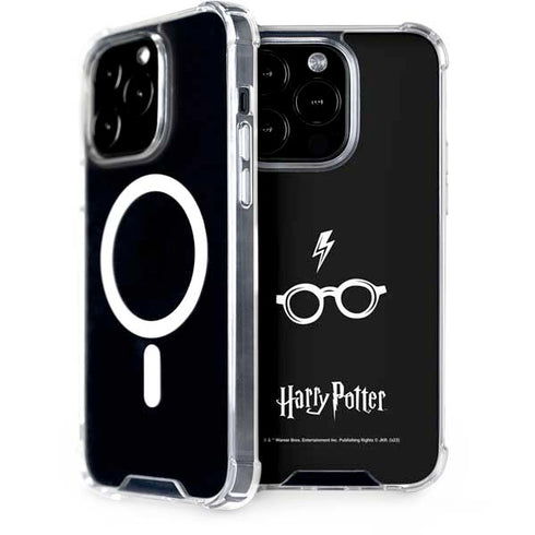 Wizarding World Harry Potter Scar and Glasses iPhone 15 Pro MagSafe Case
