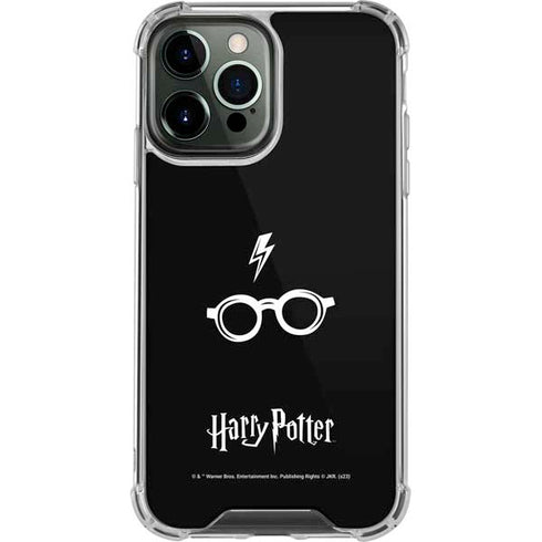 Wizarding World Harry Potter Scar and Glasses iPhone 14 Pro Max Clear Case