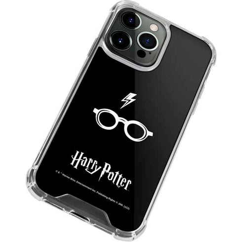 Wizarding World Harry Potter Scar and Glasses iPhone 14 Pro Max Clear Case