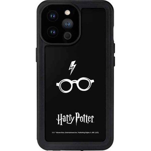 Wizarding World Harry Potter Scar and Glasses iPhone 14 Pro Max Waterproof Case