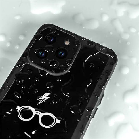Wizarding World Harry Potter Scar and Glasses iPhone 14 Pro Waterproof Case
