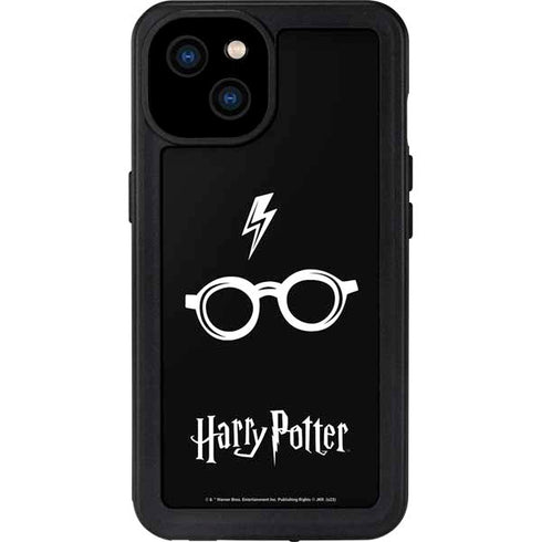 Wizarding World Harry Potter Scar and Glasses iPhone 15 Plus Waterproof Case
