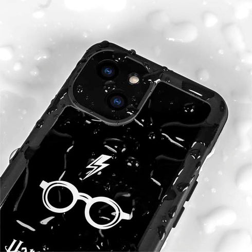 Wizarding World Harry Potter Scar and Glasses iPhone 15 Plus Waterproof Case