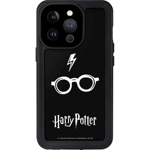 Wizarding World Harry Potter Scar and Glasses iPhone 15 Pro Waterproof Case