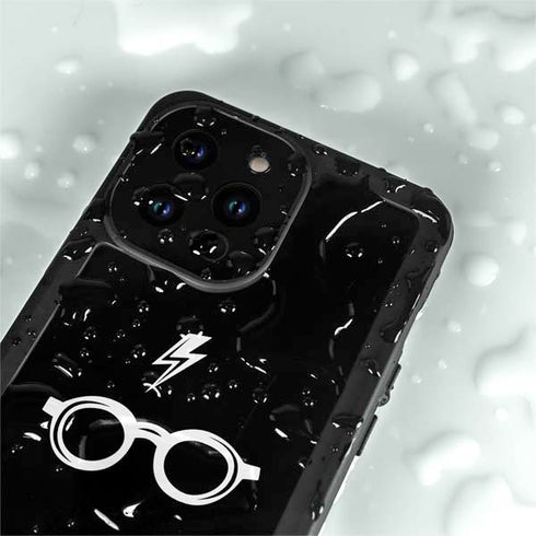 Wizarding World Harry Potter Scar and Glasses iPhone 15 Pro Waterproof Case