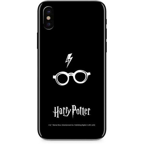 Wizarding World Harry Potter Scar and Glasses iPhone X Skin