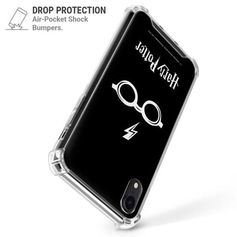 Wizarding World Harry Potter Scar and Glasses iPhone XR Clear Case