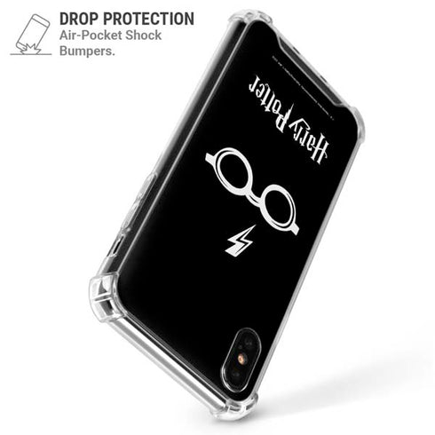 Wizarding World Harry Potter Scar and Glasses iPhone XS Max Clear Case