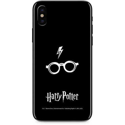 Wizarding World Harry Potter Scar and Glasses iPhone XS Max Skin