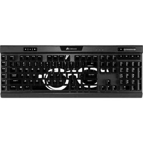 Wizarding World Harry Potter Scar and Glasses K95 RGB PLATINUM Mechanical Gaming Keyboard Skin