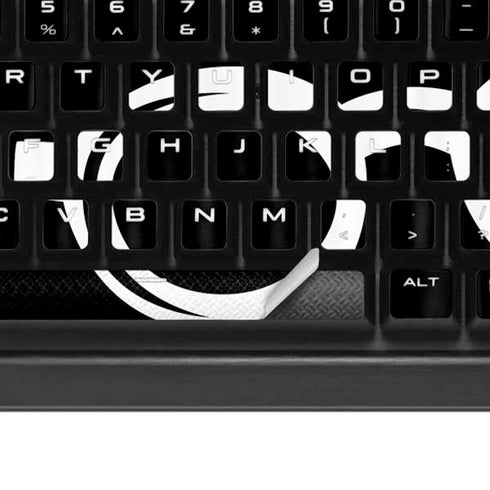 Wizarding World Harry Potter Scar and Glasses K95 RGB PLATINUM Mechanical Gaming Keyboard Skin