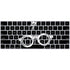 Wizarding World Harry Potter Scar and Glasses Magic Keyboard Skin