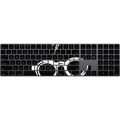 Wizarding World Harry Potter Scar and Glasses Magic Keyboard with Numeric Keypad Skin