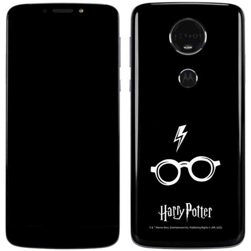 Wizarding World Harry Potter Scar and Glasses Moto E5 Plus Skin