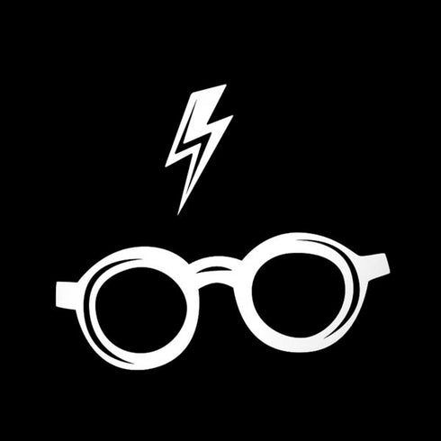 Wizarding World Harry Potter Scar and Glasses Moto G6 Skin