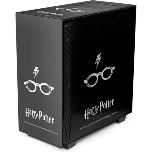Wizarding World Harry Potter Scar and Glasses NZXT H510 Compact ATX Mid-Tower Case Skin