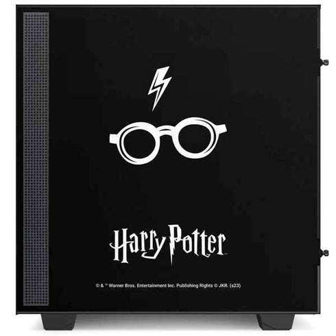 Wizarding World Harry Potter Scar and Glasses NZXT H510 Compact ATX Mid-Tower Case Skin