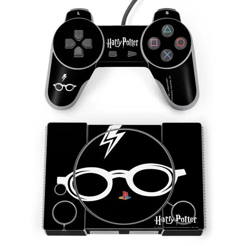 Wizarding World Harry Potter Scar and Glasses PlayStation Classic Bundle Skin