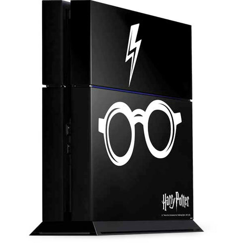 Wizarding World Harry Potter Scar and Glasses PS4 Console Skin