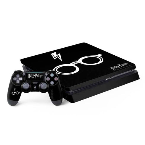 Wizarding World Harry Potter Scar and Glasses PS4 Slim Bundle Skin