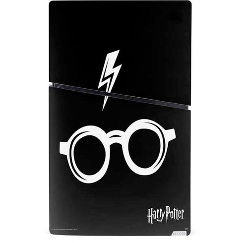 Wizarding World Harry Potter Scar and Glasses PS5 Slim Digital Edition Console Skin