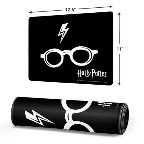 Wizarding World Harry Potter Scar and Glasses Gaming Mouse Pad