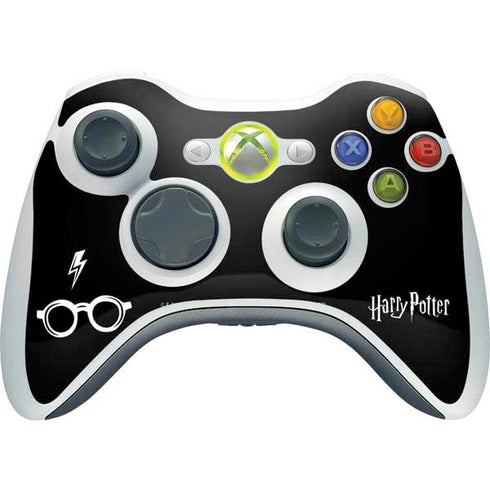 Wizarding World Harry Potter Scar and Glasses Xbox 360 Wireless Controller Skin
