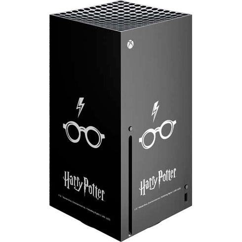 Wizarding World Harry Potter Scar and Glasses Xbox Series X Console Skin