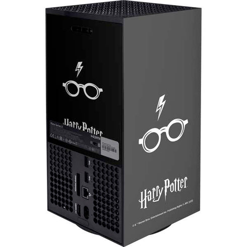 Wizarding World Harry Potter Scar and Glasses Xbox Series X Console Skin