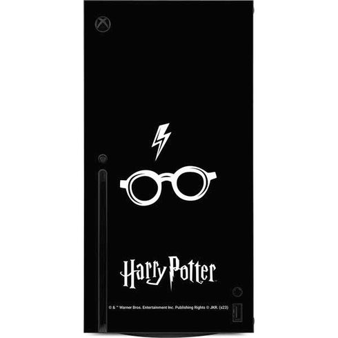 Wizarding World Harry Potter Scar and Glasses Xbox Series X Console Skin